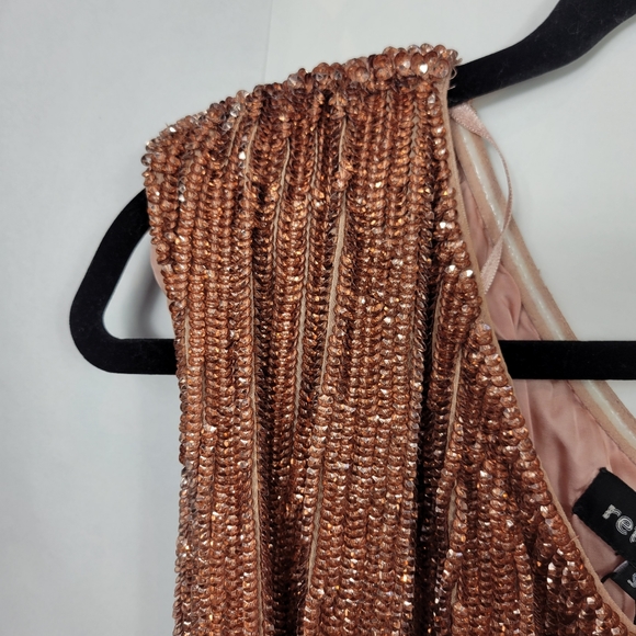 Retrofete one shoulder sequin dress - Picture 3 of 9
